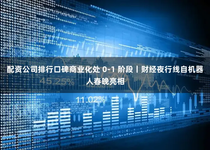配资公司排行口碑商业化处 0-1 阶段丨财经夜行线自机器人春晚亮相