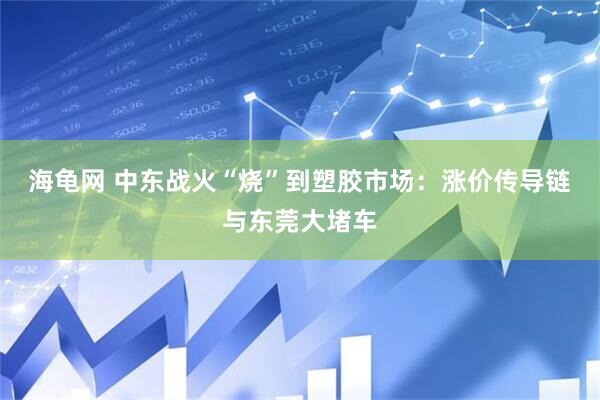 海龟网 中东战火“烧”到塑胶市场：涨价传导链与东莞大堵车