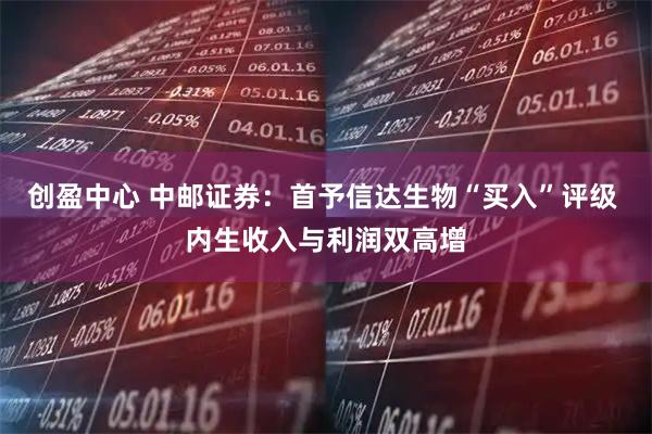 创盈中心 中邮证券：首予信达生物“买入”评级 内生收入与利润双高增