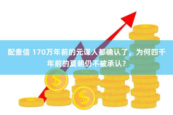 配查信 170万年前的元谋人都确认了，为何四千年前的夏朝仍不被承认？